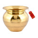 UAPAN Brass Pooja Kalash Lota - Premium Brass for Spiritual Rituals