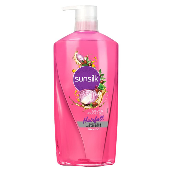 Sunsilk Onion & Jojoba Oil Hairfall Shampoo - Nourish & Strengthen Hair