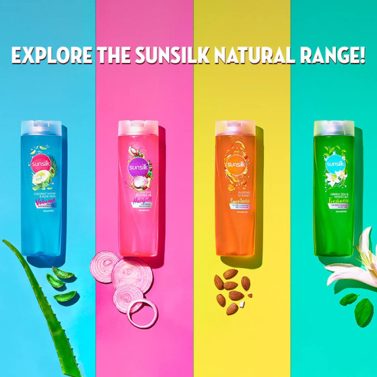 Sunsilk Onion & Jojoba Oil Hairfall Shampoo - Nourish & Strengthen Hair