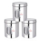 Ebun Stainless Steel See Through Transparent Containers - Airtight Kitchen Storage