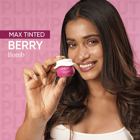 Dot & Key Lip Plumping Mask - Naturally Glowing Lips with Vitamin C & E