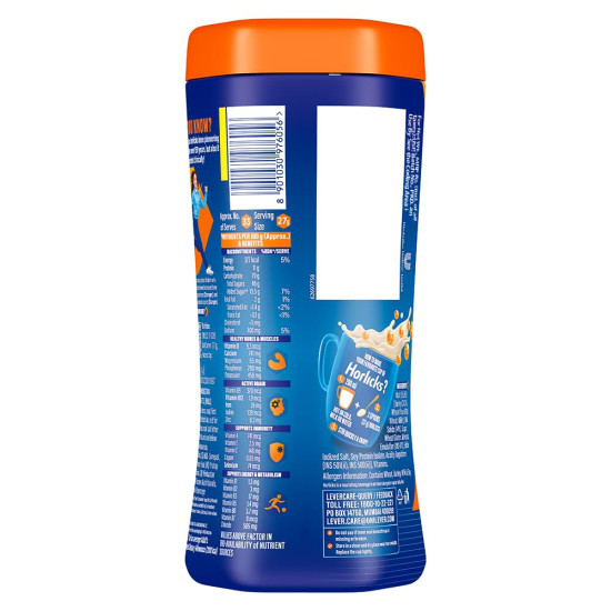Horlicks Health & Nutrition Drink for Kids - Classic Malt Flavor - Supports Immunity & Growth