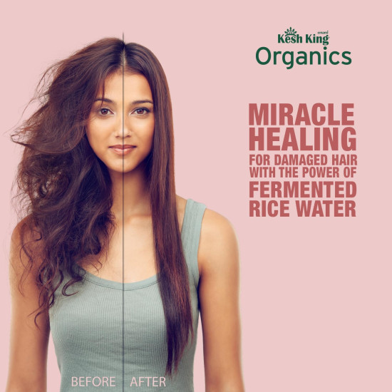 Kesh King Organics Fermented Rice Water Shampoo - Nourishes & Repairs