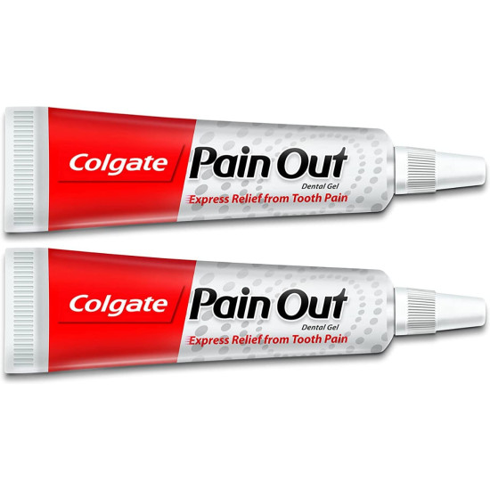 Colgate Pain Out Dental Gel - Express Relief from Tooth Pain