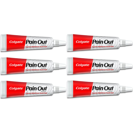 Colgate Pain Out Dental Gel - Express Relief from Tooth Pain