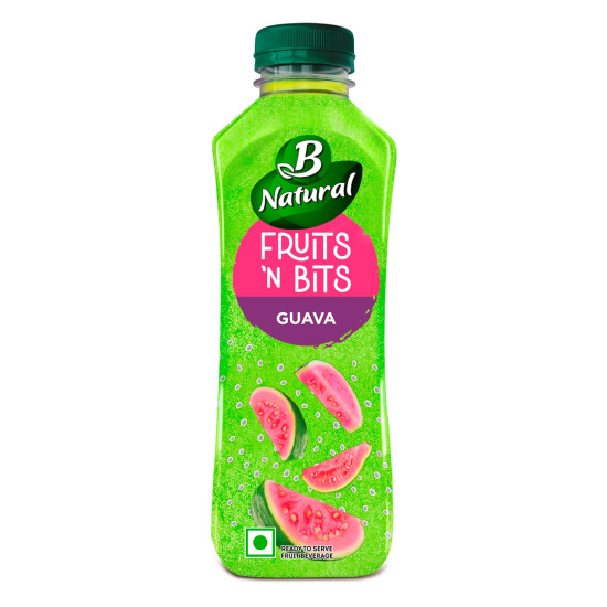 B Natural Fruits N Bits Guava - Infused with Real Chia Seeds B Natural Fruits N Bits Guava - Infused with Real Chia Seeds
