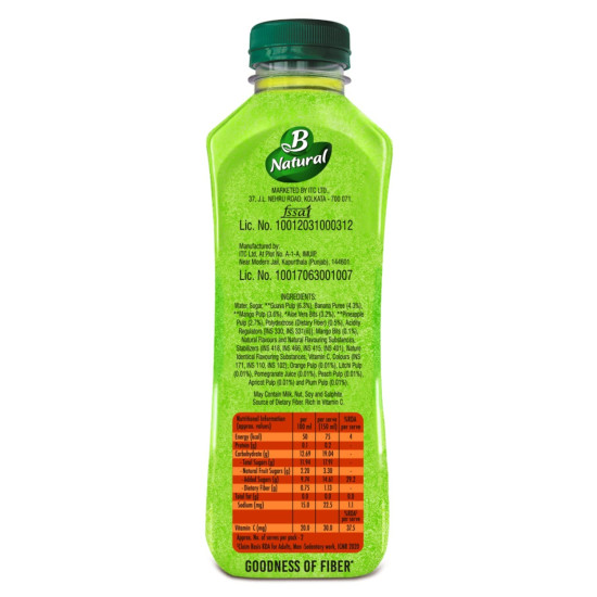 B Natural Fruits N Bits Mixed Fruit - Real Fruit Bits & 100% Indian Fruit