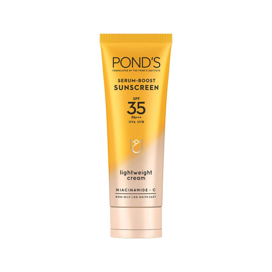 POND'S Serum Boost Sunscreen - SPF 35 & NIACINAMIDE-C for Dark Patches
