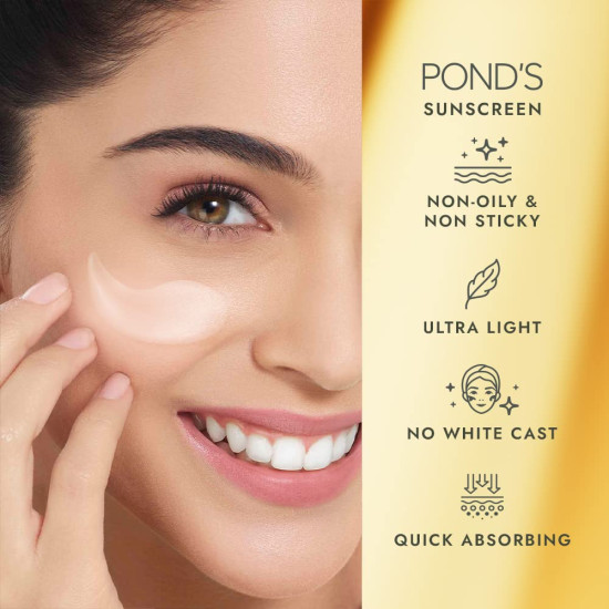POND'S Serum Boost Sunscreen - SPF 35 & NIACINAMIDE-C for Dark Patches