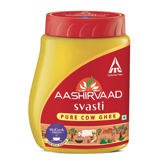 Aashirvaad Kashmiri Mirch & Svasti Pure Cow Ghee - Authentic Indian Flavors Aashirvaad Kashmiri Mirch & Svasti Pure Cow Ghee - Authentic Indian Flavors