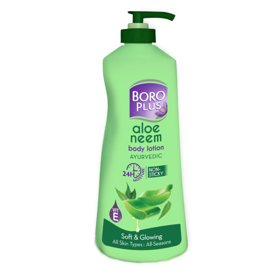 BoroPlus Aloe Neem Body Lotion 400ml - Non-Sticky Hydration