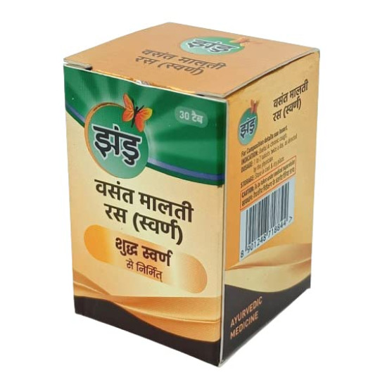 Zandu Basant Malati Rasa with Gold 30 tab