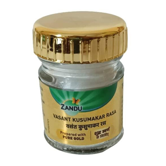 Zandu Basant Kusumakar Rasa Suvarna Yukt (with Gold) 30 tab