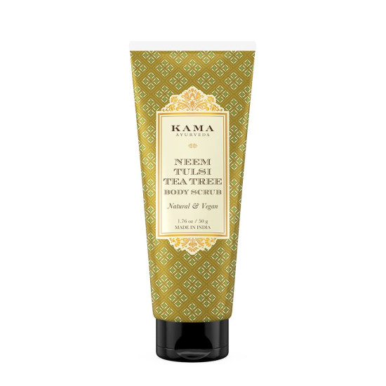 Kama Ayurveda Neem Tulsi Tea Tree Body Scrub - Purify Acne-Prone Skin