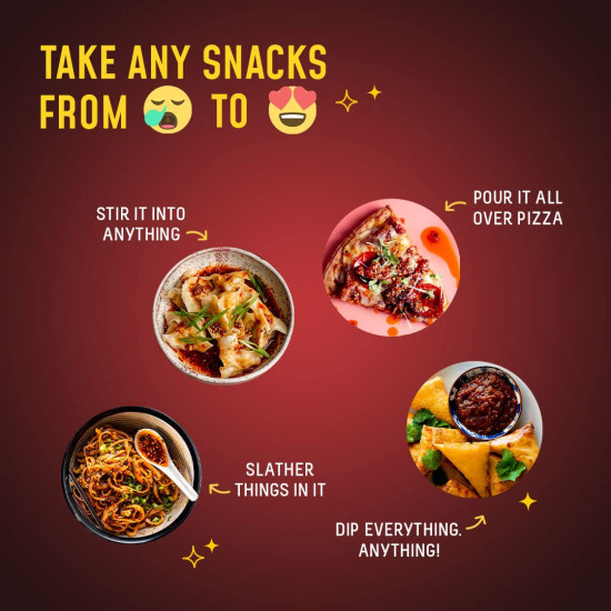 MasterChow Limited Edition 2X Chilli Garlic Crisp - Spicy, Crunchy, Garlicky Flavor
