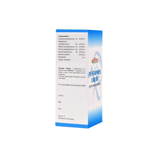 Dr. Bakshi's BAKSON'S HOMOEOPATHY Pentaphos Syrup - General Wellness Solution