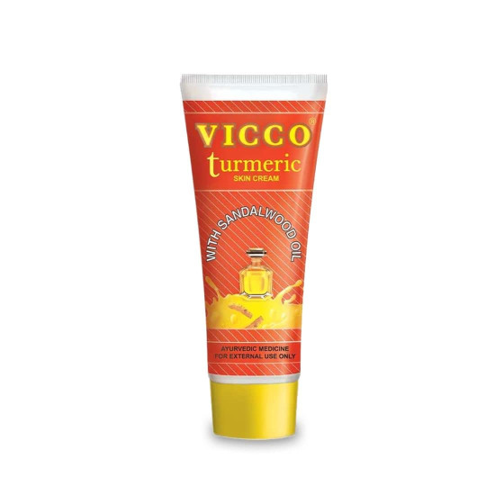 Vicco Turmeric Skin Cream, 50g - Ayurvedic Healing & Nourishment