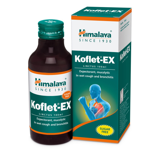 Himalaya KOFLET-EX LINCTUS 100ML - Natural Cough Relief