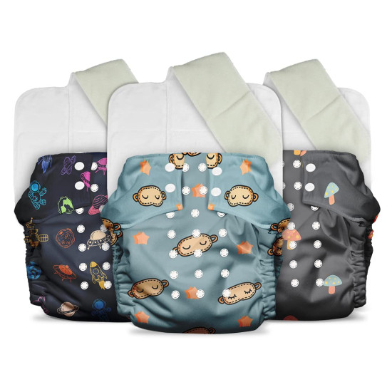 Mother Sparsh Plant Powered Cloth Diaper - Organic Cotton Comfort