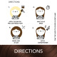 Paradyes Semi-permanent Coffee Brown Hair Colour - Infused with Aloe-vera & Bhringaraj