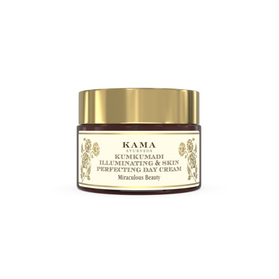 Kama Ayurveda Kumkumadi Illuminating & Skin Perfecting Day Cream - Brightens & Illuminates