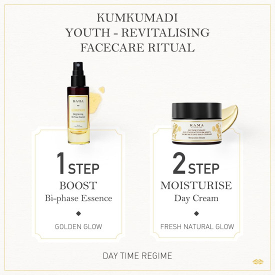 Kama Ayurveda Kumkumadi Illuminating & Skin Perfecting Day Cream - Brightens & Illuminates