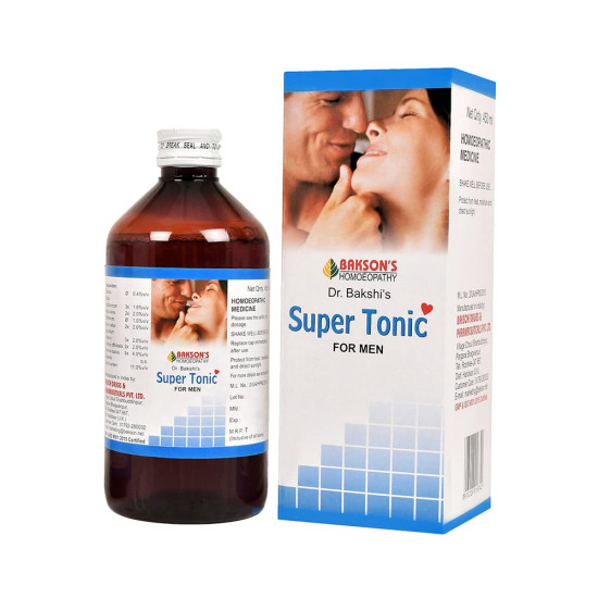 Dr. Bakshi's Bakson's Homoeopathy Super Tonic Syrup - Holistic Health Solution