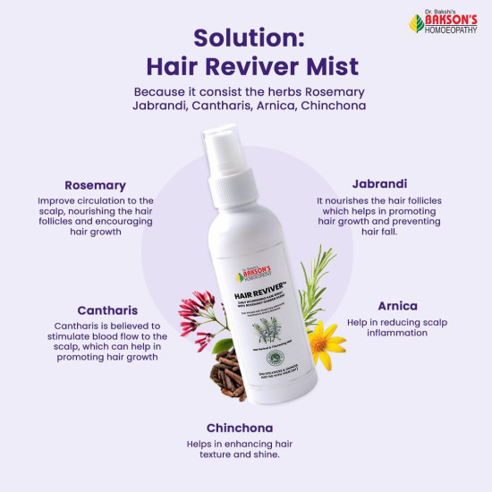 Dr. Bakshi's Hair Reviver - Natural Hair Care Solution