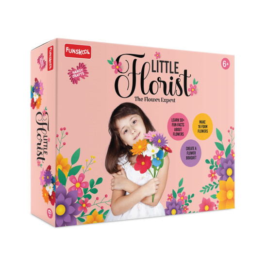 Funskool Handycrafts Little Florist - Creative DIY Kit for Kids