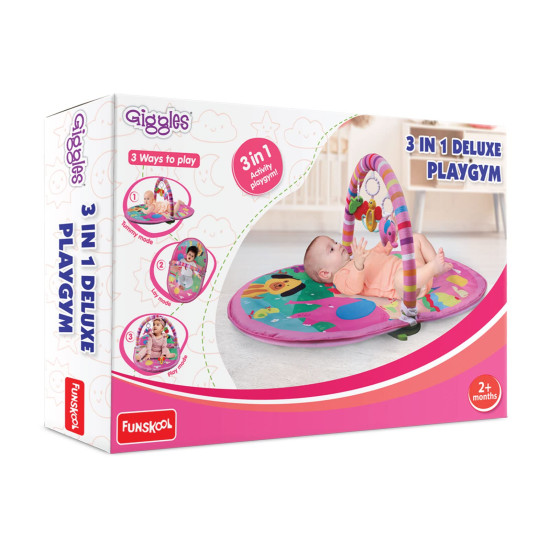 Funskool Giggles Deluxe Play Gym - 3 in 1 Modes of Play