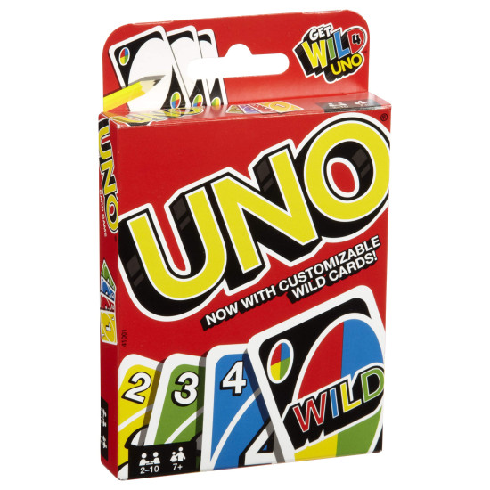 Mattel Uno Playing Card Game - Fun for All Ages