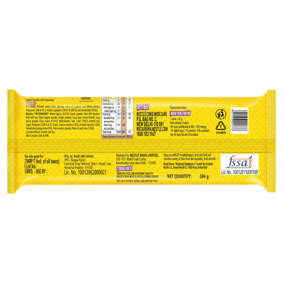 MAGGI 2-Minute Spicy Manchurian Noodles - Easy to Cook, 244g