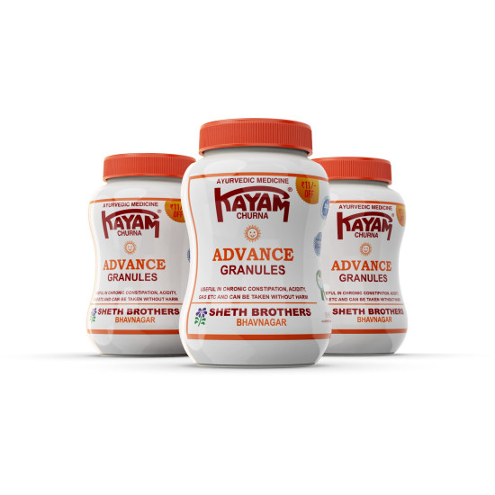 Sheth Brothers Kayam Churna Advance Granules - Effective Constipation Relief
