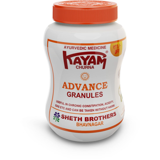 Sheth Brothers Kayam Churna Advance Granules - Effective Constipation Relief