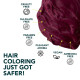 Paradyes Semi-permanent Ruby Wine Hair Colour - Aloe-vera Infused