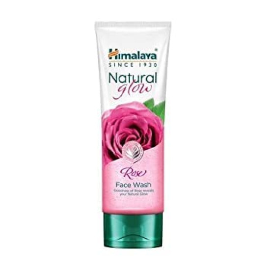 Himalaya Natural Glow Rose Face Wash 50 ml (Pack of 2) - Revitalize Your Skin