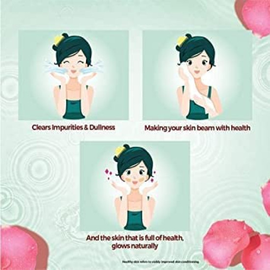 Himalaya Natural Glow Rose Face Wash 50 ml (Pack of 2) - Revitalize Your Skin