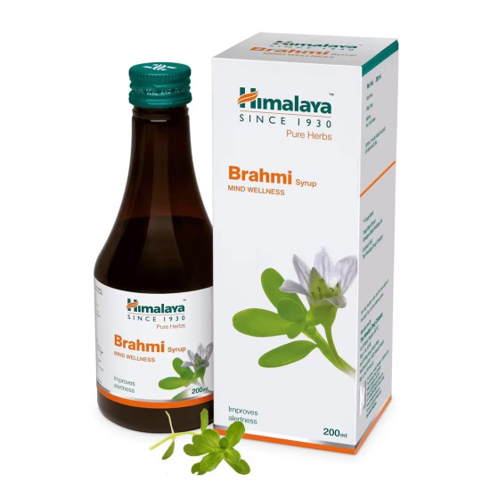 Himalaya Brahmi Syrup 200ml - Natural Memory Enhancer
