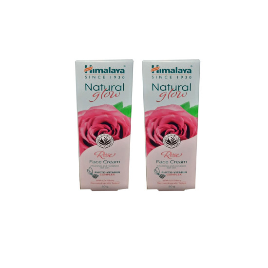 Himalaya Natural Glow Rose Face Cream - Revitalize Your Skin
