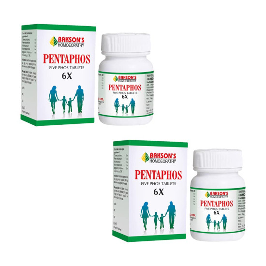 Dr. Bakshi's BAKSON'S HOMOEOPATHY PENTAPHOS TABLETS - Optimal Pregnancy Supplement