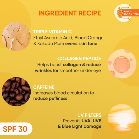 Dot & Key Vitamin C + E Super Bright Under Eye Cream - Fades Dark Circles & Boosts Collagen