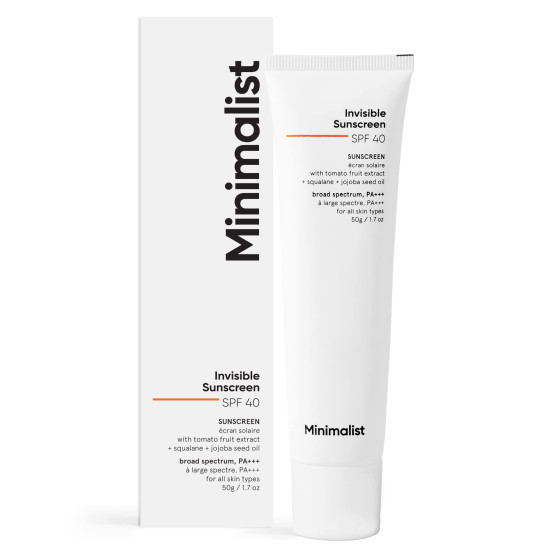 Minimalist Invisible Sunscreen for Oily Skin - SPF 40 PA+++