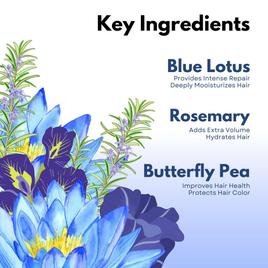 Paradyes Blue Lotus Tea Hair Perfume - Intense Hydration & Calming Fragrance