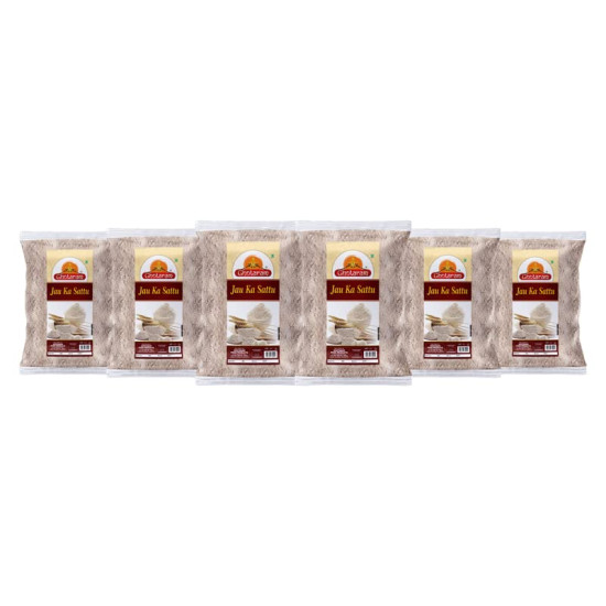 Ghotaram Jau Barley Sattu - High-Fiber & Protein Rich Flour Ghotaram Jau Barley Sattu - High-Fiber & Protein Rich Flour