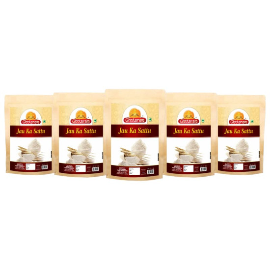 Ghotaram Bharatpur Special Jau Barley Sattu - Instant Fibre & Protein Drink Ghotaram Bharatpur Special Jau Barley Sattu - Instant Fibre & Protein Drink