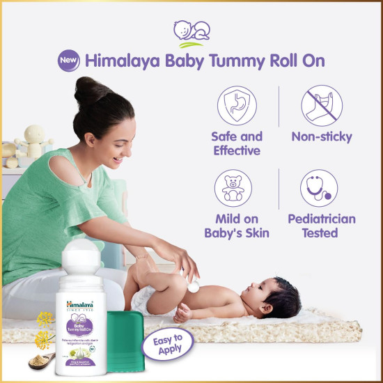 Himalaya Baby Tummy Roll on - Gentle Colic Relief for Babies