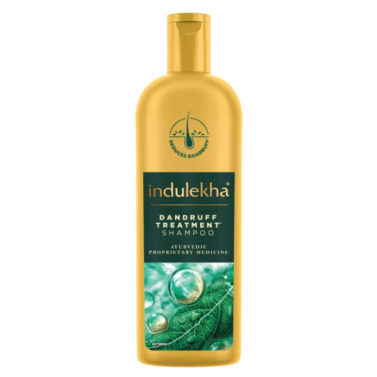 Indulekha Dandruff Treatment Shampoo 340 Ml - Ayurvedic Dandruff Solution