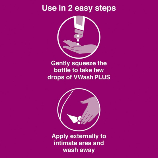Plus Expert Intimate Hygiene Wash - Prevents Itching & Dryness