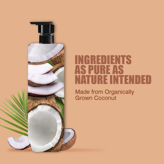 Kesh King Organics Coconut Milk Shampoo - Intense Hydration for Dry Hair