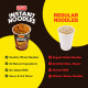 MasterChow Instant Cup Noodles - 2X Korean Flavor | Healthy Wheat Cup Noodles
